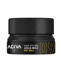 AGIVA Hair Wax 09 BLACK Aqua Gel 155mL