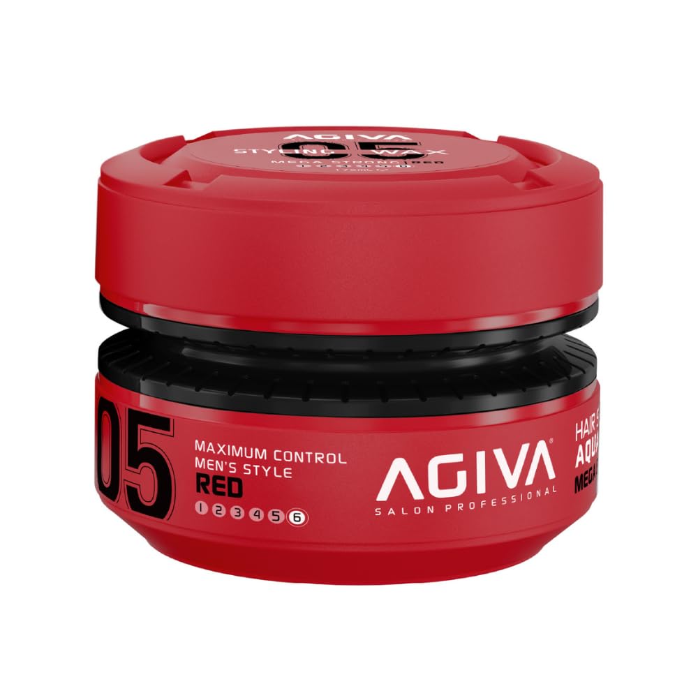 AGIVA 05 RED – MEGA STRONG WAX 175ml