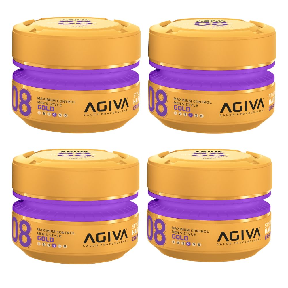 Professional 08 Gold Cream Wax 175ml (4 Pack)