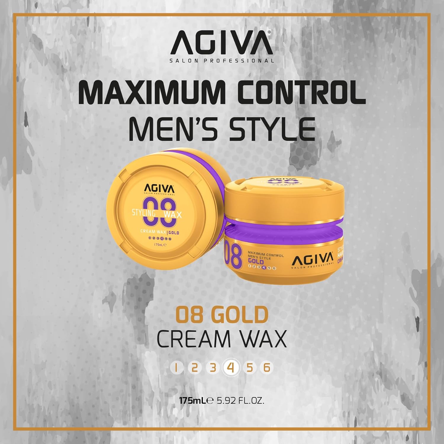 AGIVA 08 GOLD – CREAM WAX 175ml