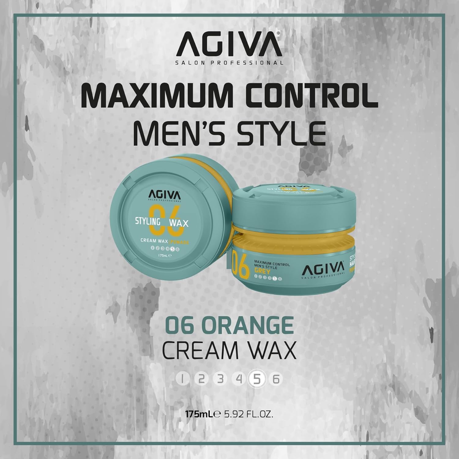 AGIVA 06 ORANGE – POMADE CREAM WAX 175ml