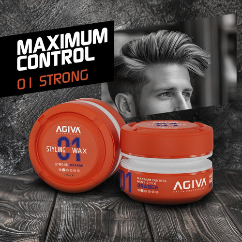 AGIVA 01 ORANGE - AQUA STRONG WAX 175mL
