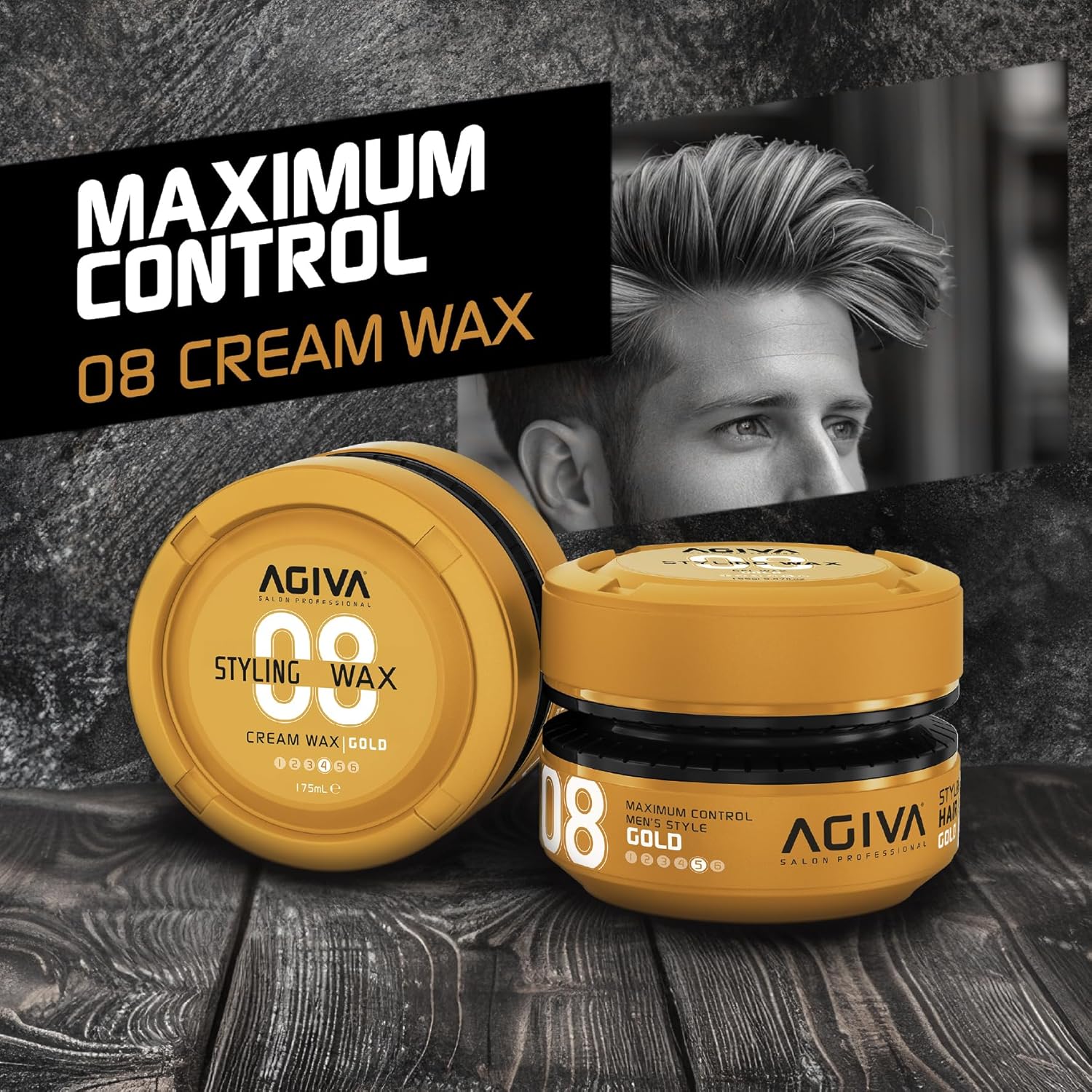 AGIVA 08 GOLD – CREAM WAX 175ml