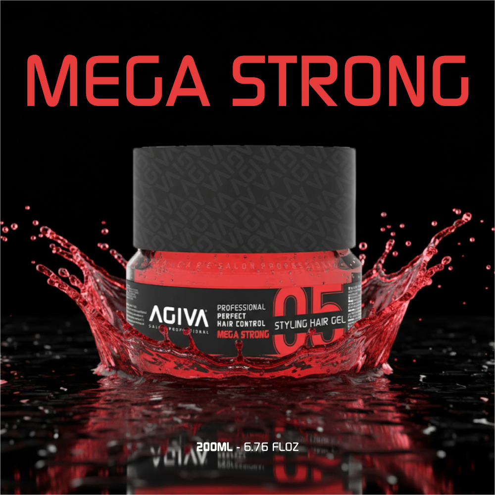 AGIVA 05 HAIR MEGA STRONG GEL RED