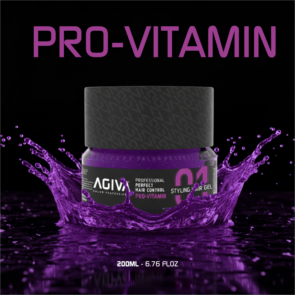 AGIVA 01 HAIR GEL PURPLE PRO VITAMIN