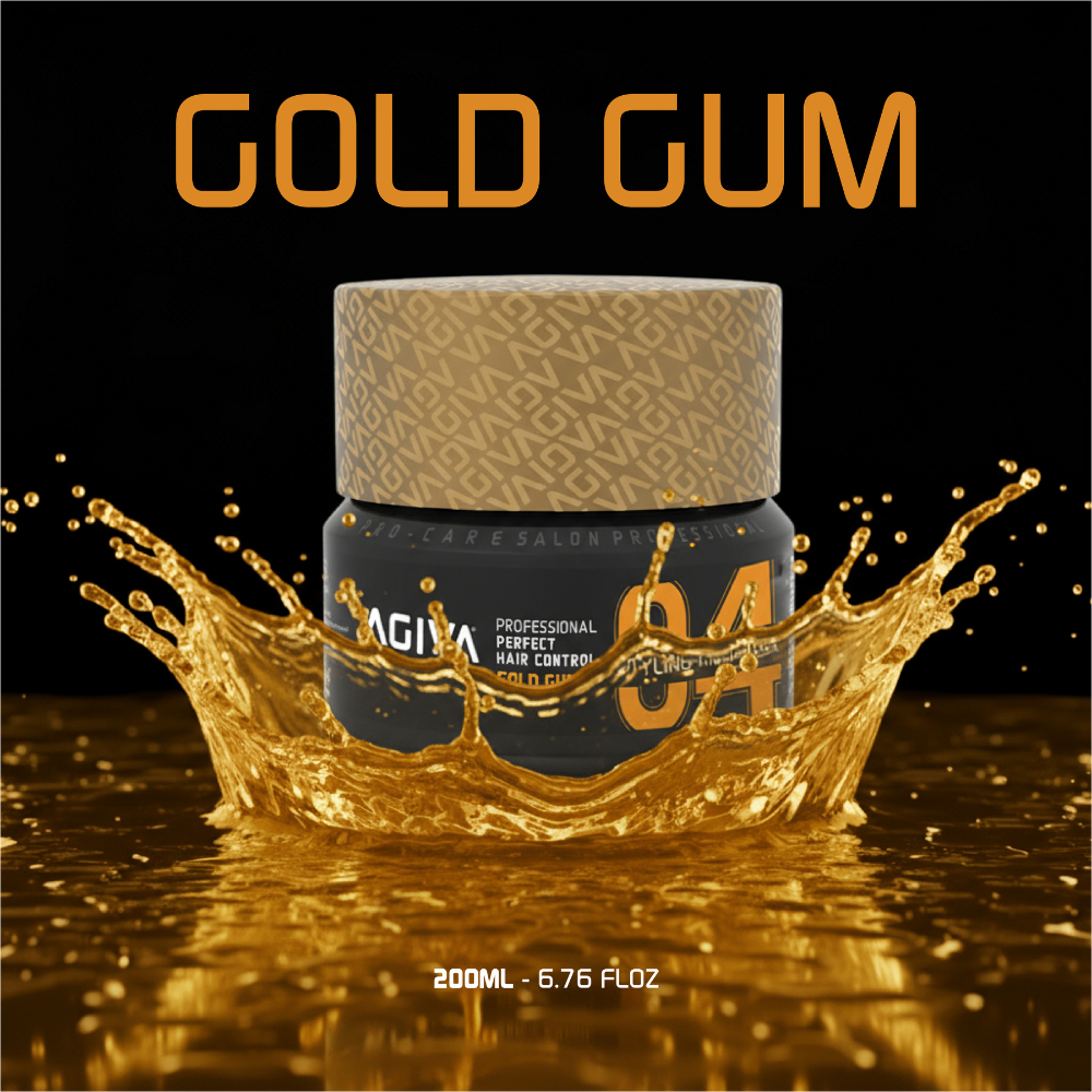 AGIVA 04 HAIR GOLD GUM GEL