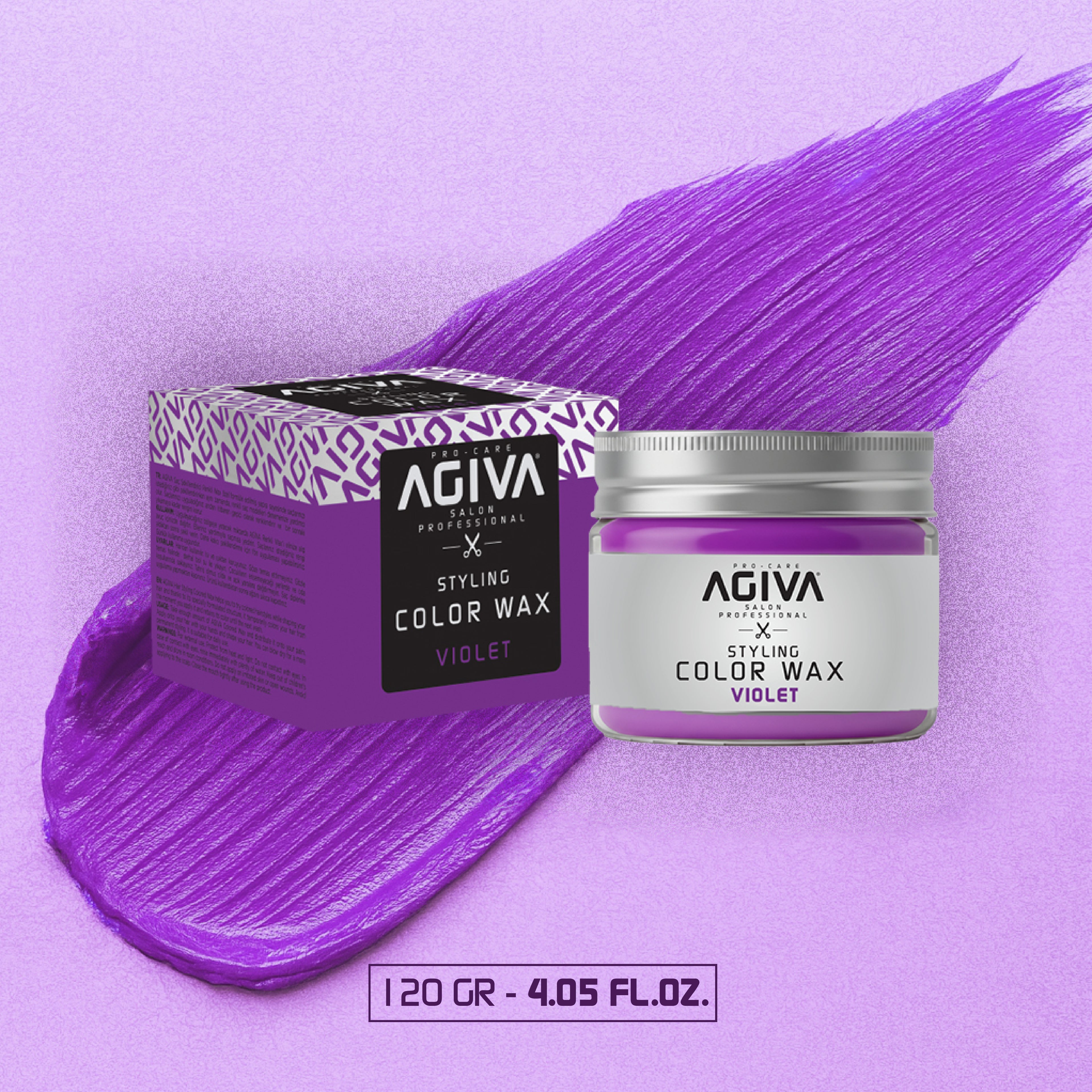 AGIVA COLOUR WAX VIOLET - 120ml
